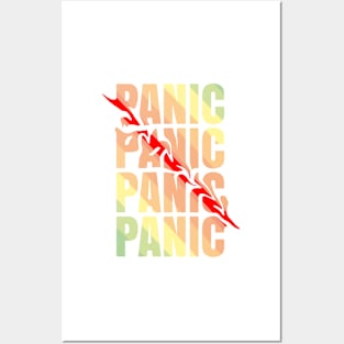 panic quote themed design Posters and Art